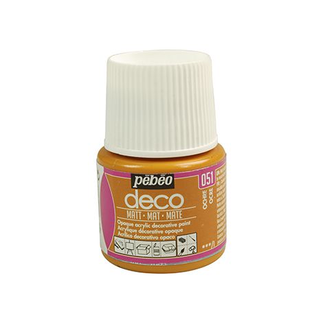 Farba Pebeo Deco Matowa 45ml, Ochra/51 Ochre